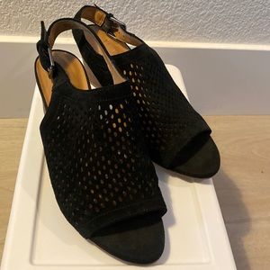 Franco Sarto Perforated Slingback Sandal